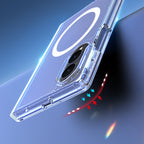 Dux Ducis Clin Mag deklas Samsung Galaxy Z Fold 8 Wide, suderinamas su MagSafe - skaidrus -- Samsung Galaxy Z Fold 8