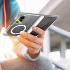 Dux Ducis Clin Mag deklas Samsung Galaxy Z Fold 8 Wide, suderinamas su MagSafe - skaidrus -- Samsung Galaxy Z Fold 8