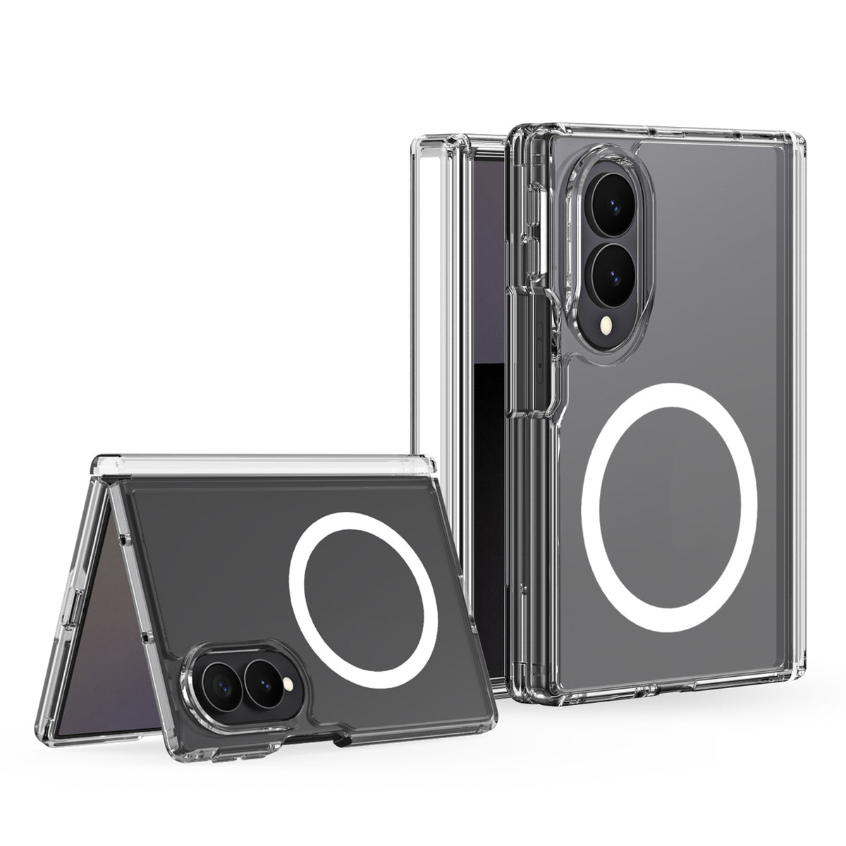 Dux Ducis Clin Mag deklas Samsung Galaxy Z Fold 8 Wide, suderinamas su MagSafe - skaidrus -- Samsung Galaxy Z Fold 8