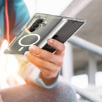 Dux Ducis Clin Mag dėklas Samsung Galaxy Z Fold 8 / Z Fold 7 suderinama su MagSafe - Skaidri -- Samsung Galaxy Z Fold 8 /...