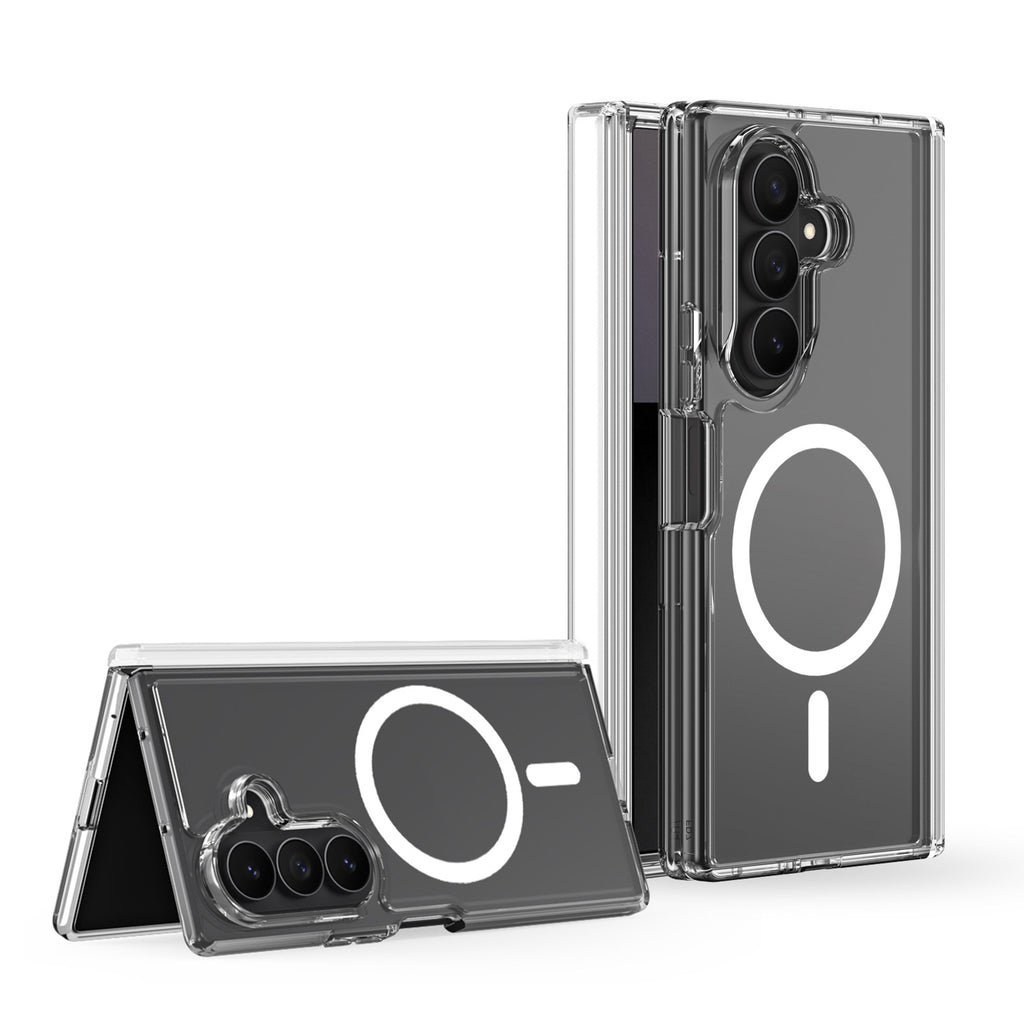 Dux Ducis Clin Mag dėklas Samsung Galaxy Z Fold 8 / Z Fold 7 suderinama su MagSafe - Skaidri -- Samsung Galaxy Z Fold 8 /...