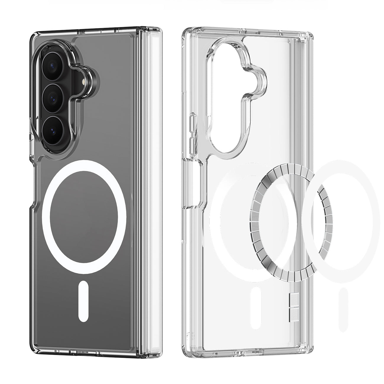 Dux Ducis Clin Mag dėklas Samsung Galaxy Z Fold 8 / Z Fold 7 suderinama su MagSafe - Skaidri -- Samsung Galaxy Z Fold 8 /...