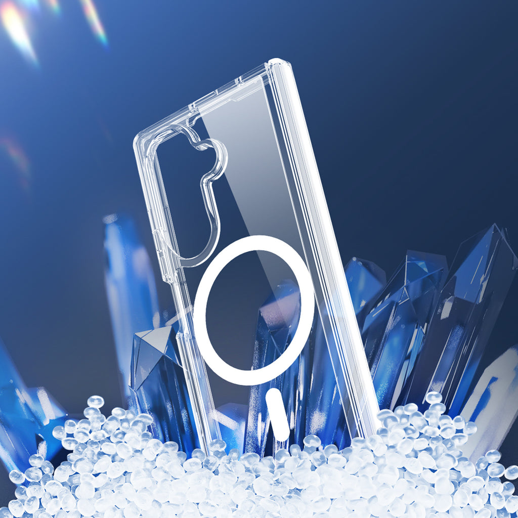 Dux Ducis Clin Mag dėklas Samsung Galaxy Z Fold 8 / Z Fold 7 suderinama su MagSafe - Skaidri -- Samsung Galaxy Z Fold 8 /...