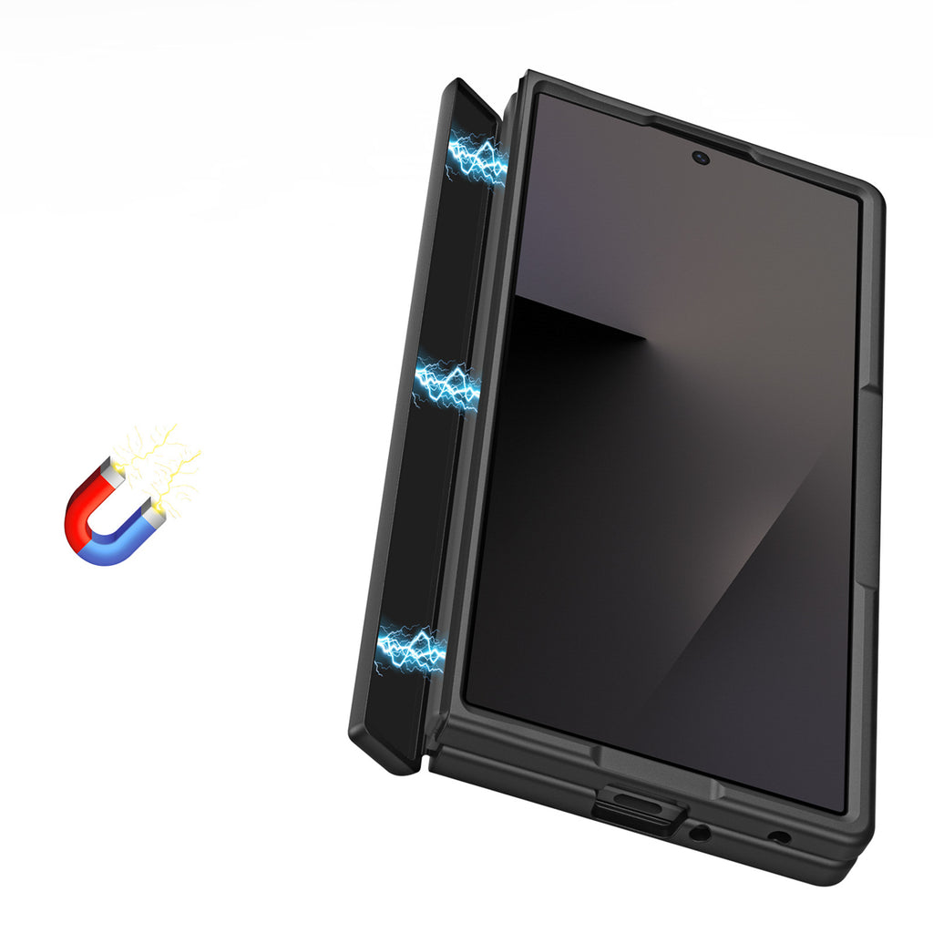 Dux Ducis Yind dėklas Samsung Galaxy Z Fold 8 / Z Fold 7 - Juoda -- Samsung Galaxy Z Fold 8 / Samsung Galaxy Z Fold 7
