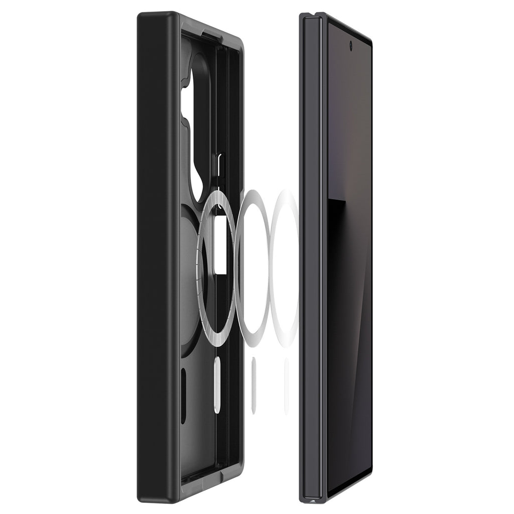 Dux Ducis Yind dėklas Samsung Galaxy Z Fold 8 / Z Fold 7 - Juoda -- Samsung Galaxy Z Fold 8 / Samsung Galaxy Z Fold 7