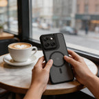 Tech-Protect Magmat MagSafe dėklas Motorola Edge 70 Fusion / Fusion + 5G - Matinė juoda -- Motorola Edge 70 Fusion /...