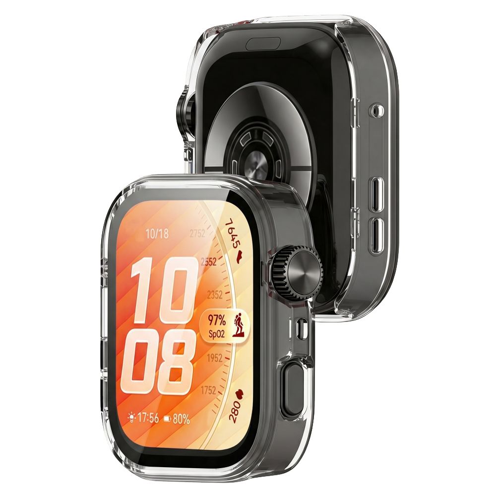 Tech-Protect Defense dėklas Huawei Watch Fit 5 Pro - Skaidrus -- Huawei Watch Fit 5 Pro