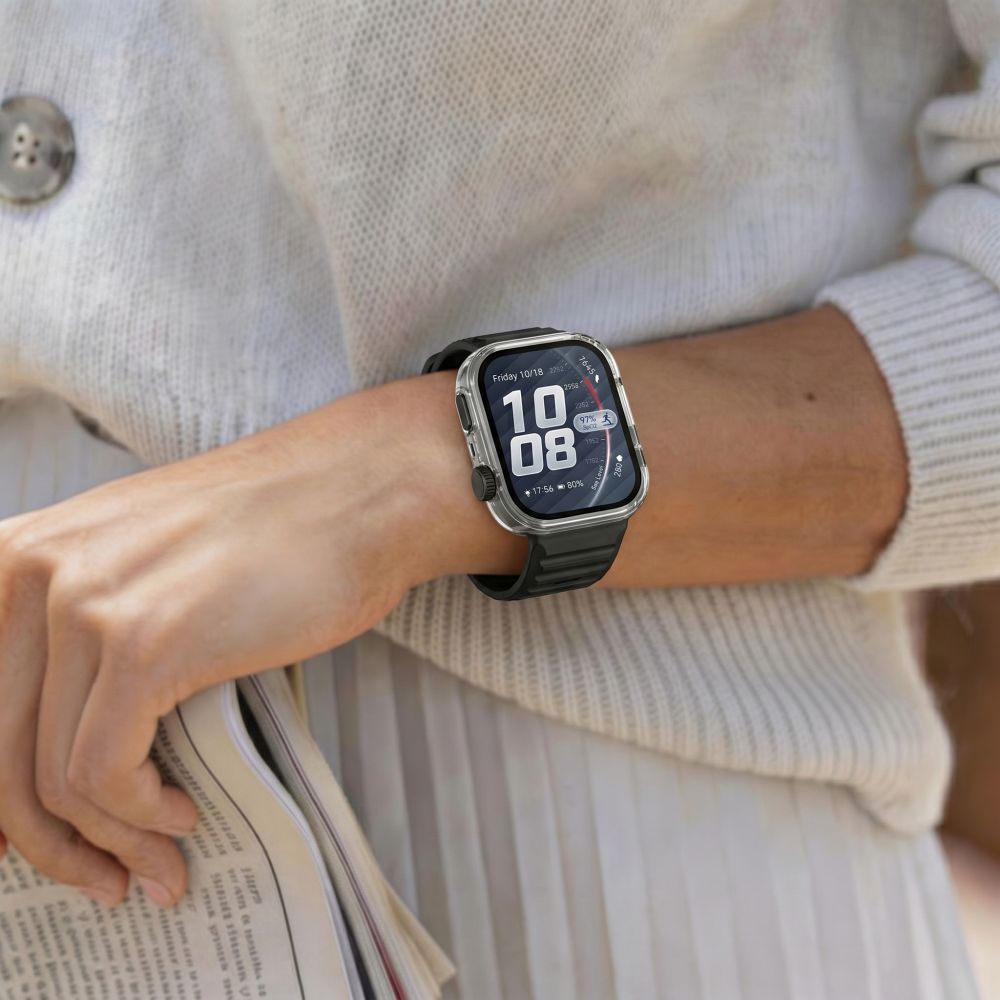 Tech-Protect Defense dėklas Huawei Watch Fit 5 Pro - Skaidrus -- Huawei Watch Fit 5 Pro
