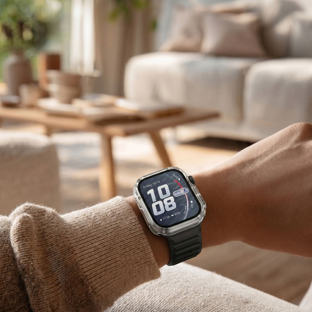 Tech-Protect Defense dėklas Huawei Watch Fit 5 Pro - Skaidrus -- Huawei Watch Fit 5 Pro