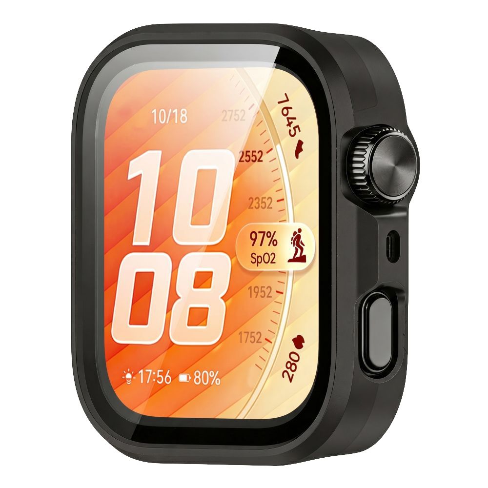 Tech-Protect Defense dėklas Huawei Watch Fit 5 Pro - Juodas -- Huawei Watch Fit 5 Pro