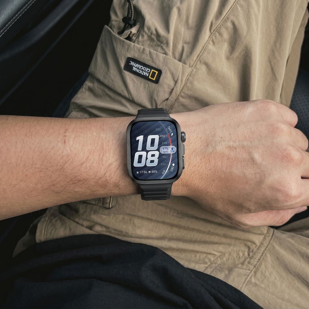 Tech-Protect Defense dėklas Huawei Watch Fit 5 Pro - Juodas -- Huawei Watch Fit 5 Pro
