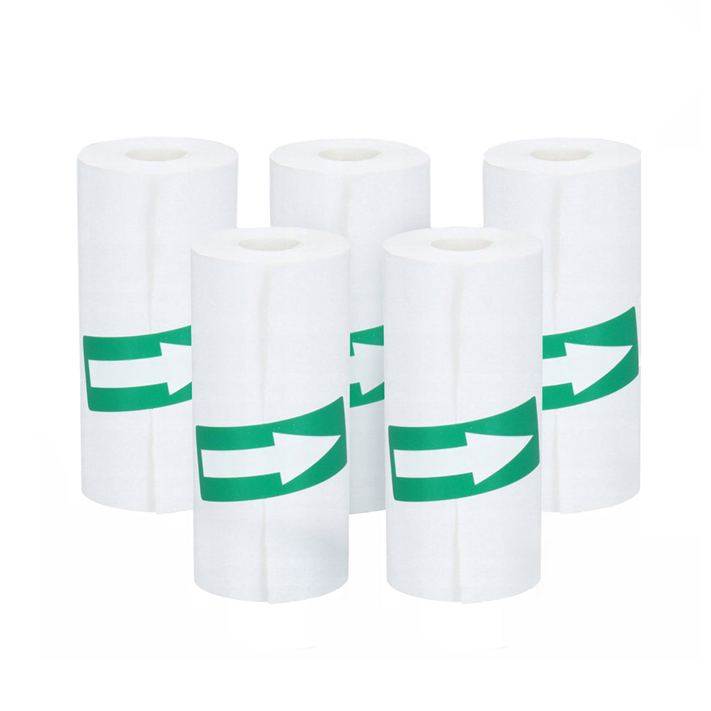HURC-S10 šiluminio spausdintuvo ritiniai su kamera HURC10/ Wozinsky WDT-01/WDT-02/WDT-03/WDT-04/WDT-05 - balta (5 vnt.)...