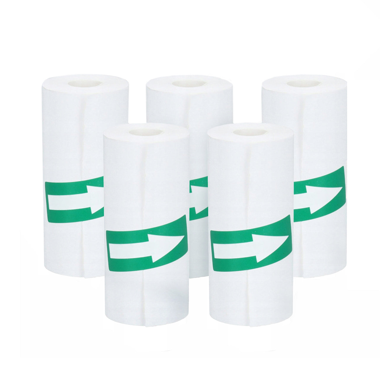 HURC-S10 šiluminio spausdintuvo ritiniai su kamera HURC10/ Wozinsky WDT-01/WDT-02/WDT-03/WDT-04/WDT-05 - balta (5 vnt.)...