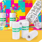HURC-S10 šiluminio spausdintuvo ritiniai su kamera HURC10/ Wozinsky WDT-01/WDT-02/WDT-03/WDT-04/WDT-05 - balta (5 vnt.)...