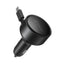 Orico FC-60-2C automobilio įkroviklis 60W su suvytintam USB-C kabeliu 65 cm - juoda -- Car chargers