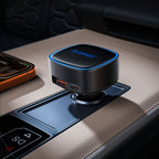 Orico FC-66-1A2C 66W automobilio įkroviklis su integruotu suvytintam USB-C kabeliu - juoda -- Car chargers