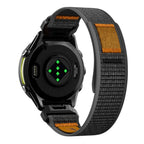 Spigen Athlex Air dirželis Garmin QuickFit 22 mm - juoda ir oranžinė spalva -- Garmin QuickFit 22mm