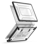 Tech-Protect Kevlar Pro dėklas MacBook Neo 13" 2026 - Juodas ir skaidrus -- MacBook Neo 13" 2026
