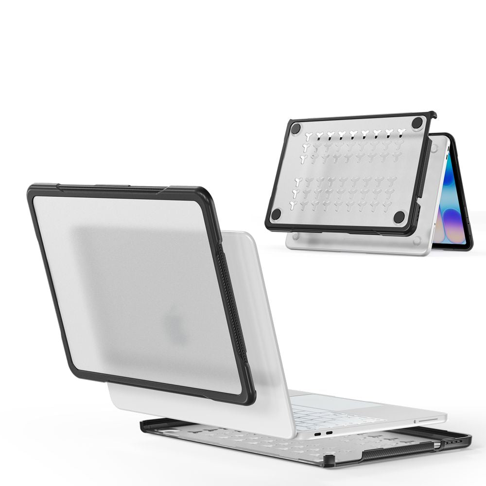 Tech-Protect Velar dėklas MacBook Neo 13" 2026 - Skaidrus -- MacBook Neo 13" 2026