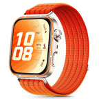 Tech-Protect Nylon Dirželis Huawei Watch Fit 3 / 4 / 4 Pro / 5 / 5 Pro - Oranžinė -- Huawei Watch Fit 3 / Huawei Watch...