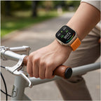 Tech-Protect Nylon Dirželis Huawei Watch Fit 3 / 4 / 4 Pro / 5 / 5 Pro - Oranžinė -- Huawei Watch Fit 3 / Huawei Watch...