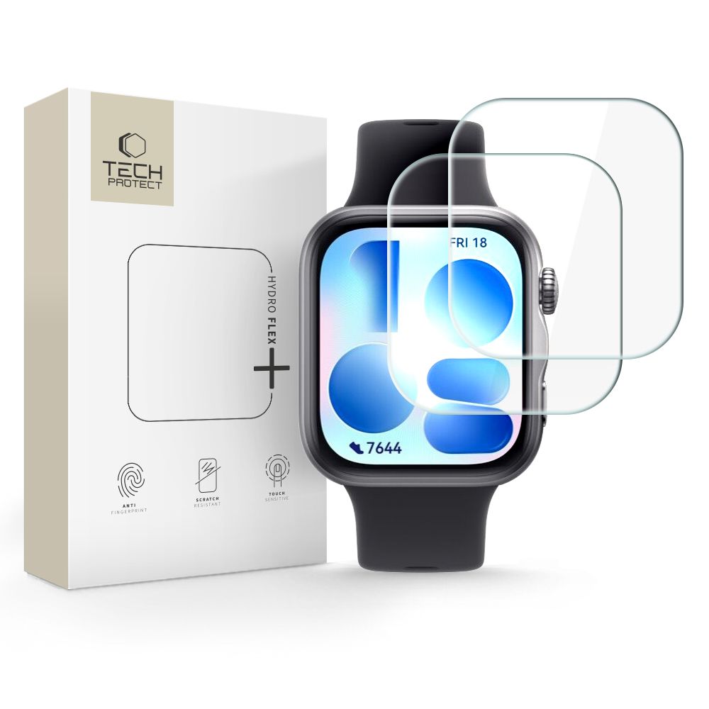 Tech-Protect Hydro flex+ 2 vnt. hidrogelio plėvelė Huawei Watch Fit 5 -- Huawei Watch Fit 5