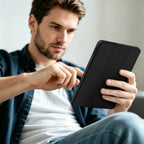 Tech-Protect SmartCase Pen dėklas Xiaomi Redmi Pad 2 9.7" - juodas -- Xiaomi Redmi Pad 2