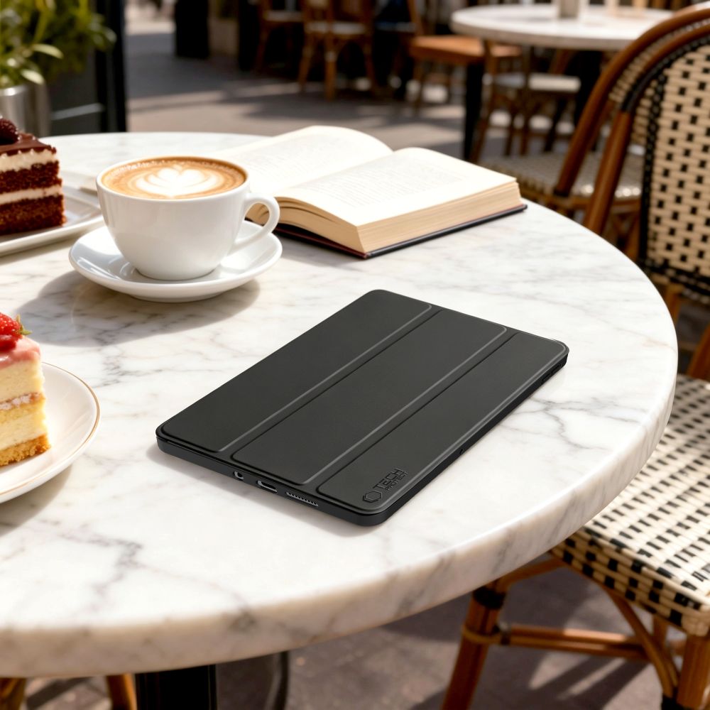 Tech-Protect SmartCase Pen dėklas Xiaomi Redmi Pad 2 9.7" - juodas -- Xiaomi Redmi Pad 2