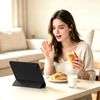 Tech-Protect SmartCase Pen dėklas Xiaomi Redmi Pad 2 9.7" - juodas -- Xiaomi Redmi Pad 2