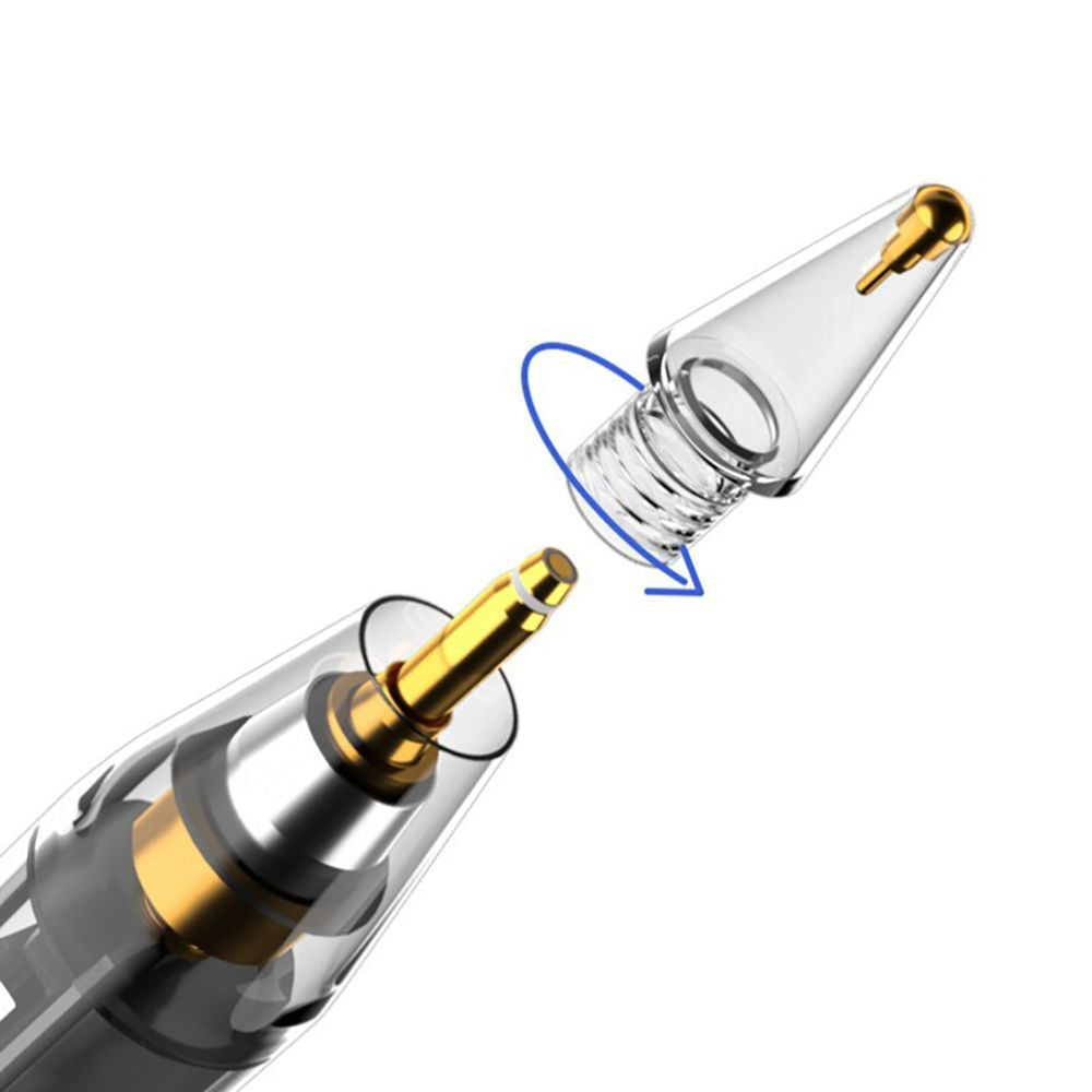 Tech-Protect Stylus Tips 4 vnt. pakaitiniai antgaliai Apple Pencil - Skaidri -- Apple Pencil
