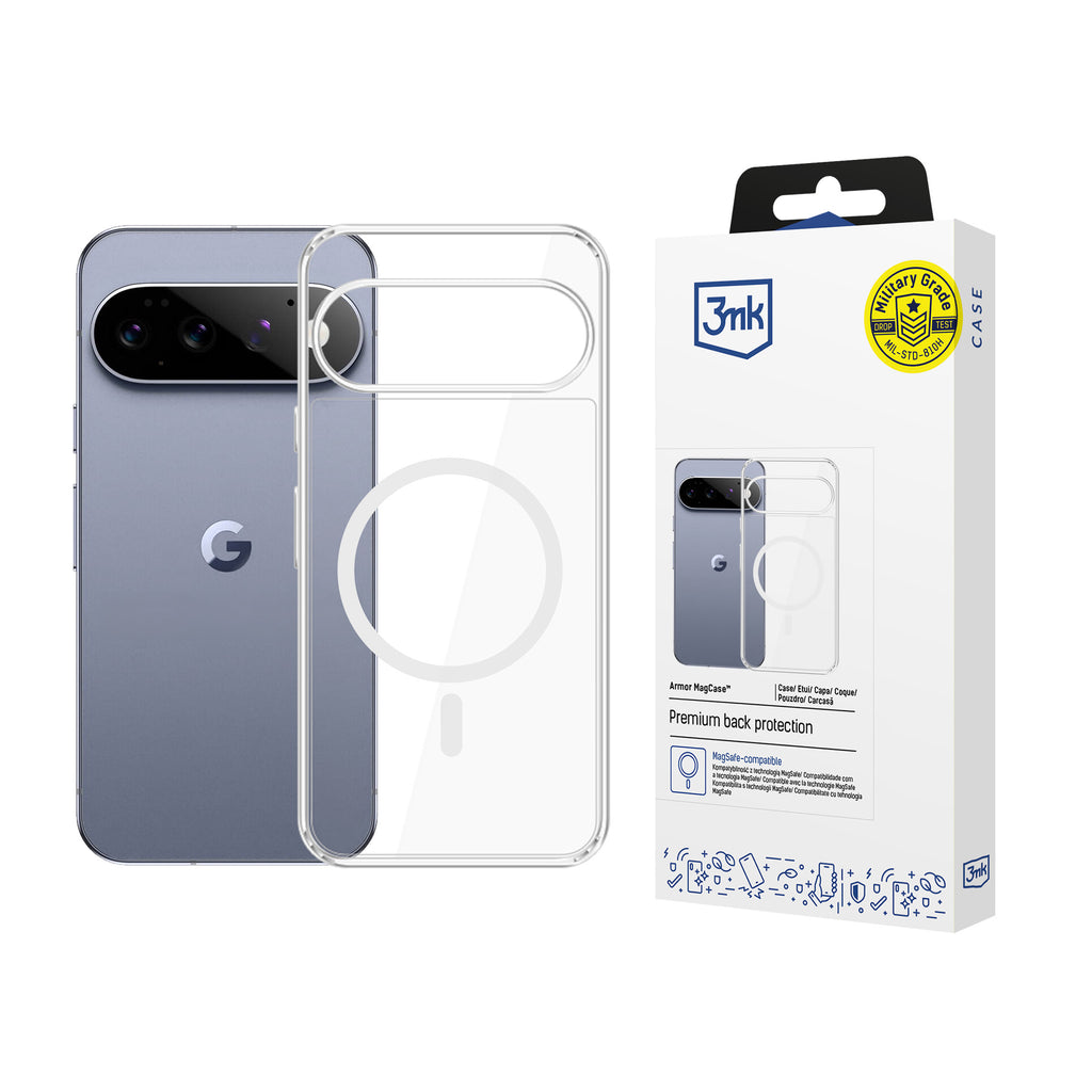 3mk Armor MagCase skirtas Google Pixel 11 Pro - skaidrus -- Google Pixel 11 Pro