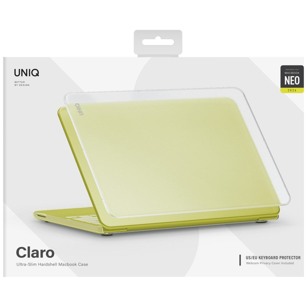 Uniq Claro dėklas MacBook Neo - Skaidrus -- MacBook Neo 13"