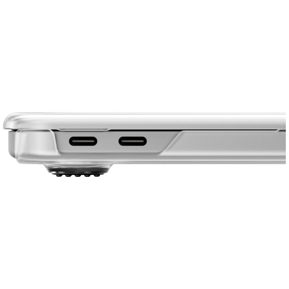 Uniq Claro dėklas MacBook Neo - Skaidrus -- MacBook Neo 13"