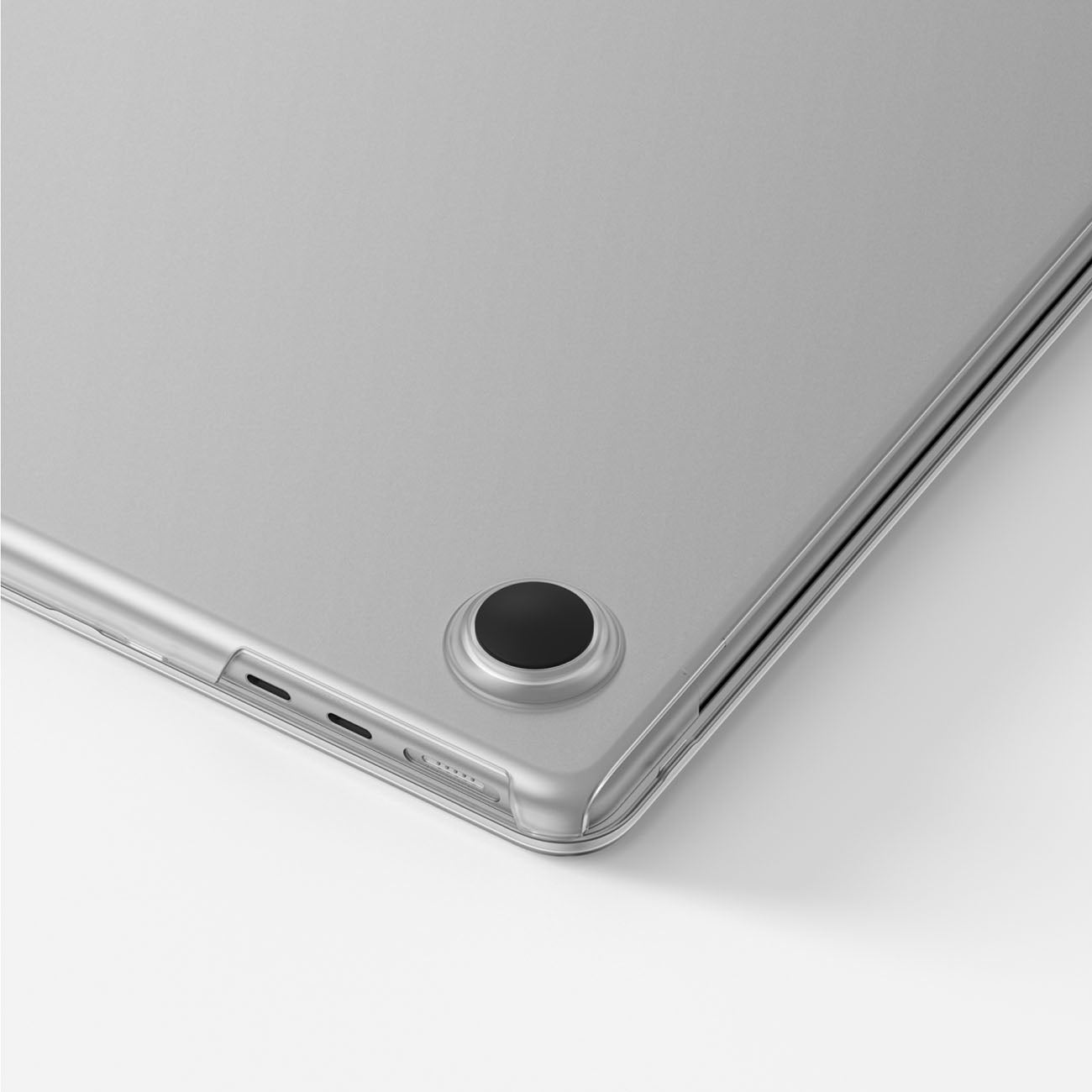 AmazingThing Titan Hardshell dėklas MacBook Air M5 16" - Skaidrus -- MacBook Air 16" M5