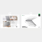AmazingThing Titan Hardshell dėklas MacBook Air M5 16" - Skaidrus -- MacBook Air 16" M5
