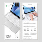 AmazingThing Keyboard Protector MacBook Neo variacijai -- MacBook Neo 13"