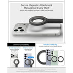 Spigen S582W Bluetooth Savigrama lazda - juoda -- Selfie Sticks & Tripods