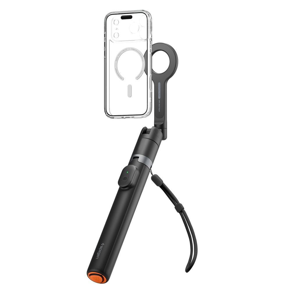 Spigen S582W Bluetooth Savigrama lazda - juoda -- Selfie Sticks & Tripods
