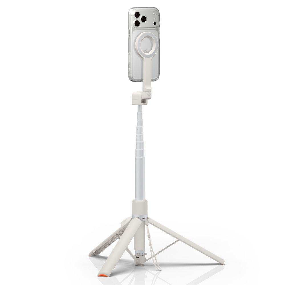 Spigen S582W Bluetooth savifotografinis lazdas – Smėlio spalva -- Selfie Sticks & Tripods