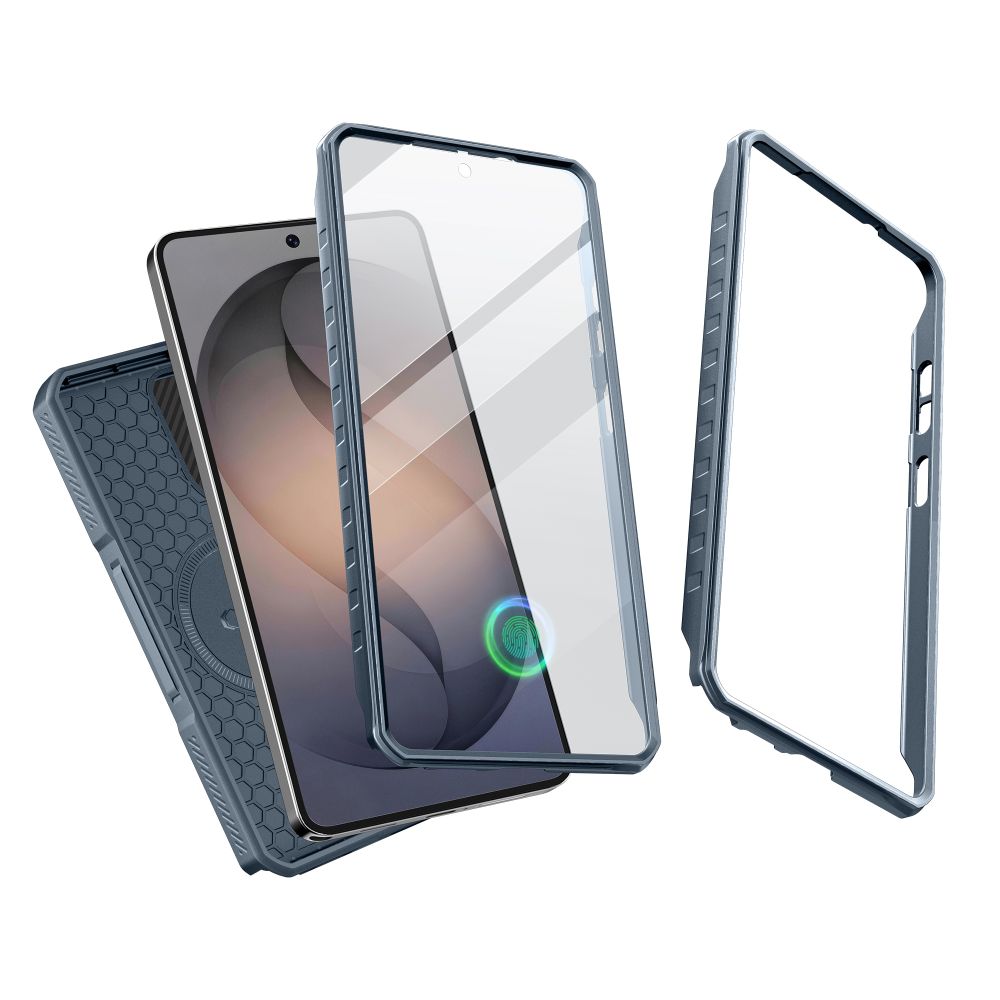 Tech-Protect Kevlar MagSafe 2-Set dėklas Samsung Galaxy S26 Ultra - Mėlynas -- Samsung Galaxy S26 Ultra
