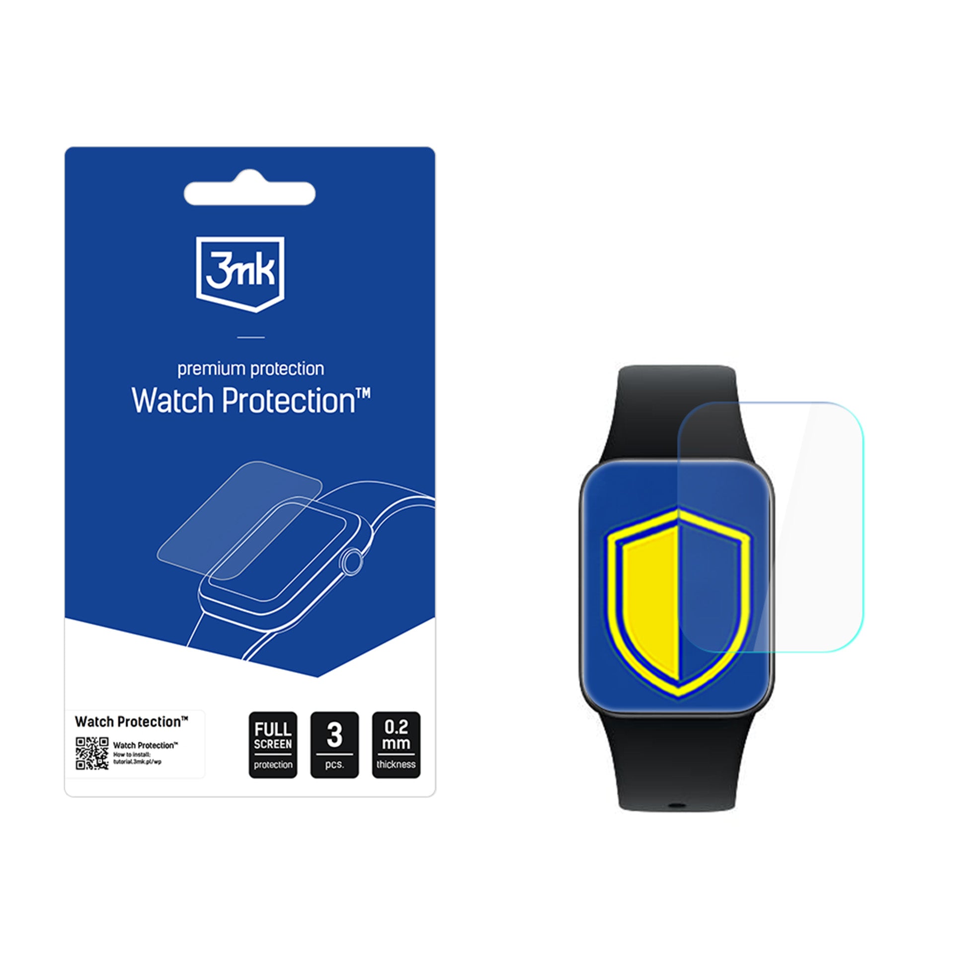 3mk Watch Protection ARC ekrano apsaugiklis Xiaomi Smart Band 10 Pro -- Xiaomi Smart Band 10 Pro