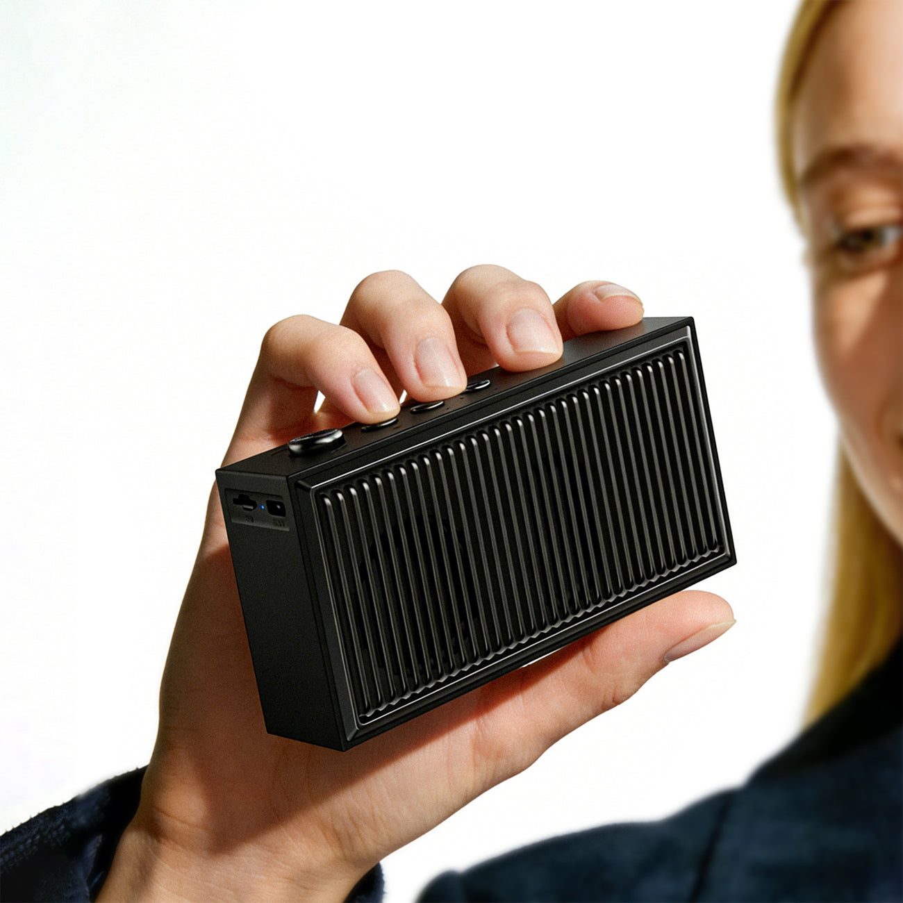 Acefast K9 Go Bluetooth garsiakalbis su stereofoniniu režimu ir ENC - juodas -- Bluetooth Speakers
