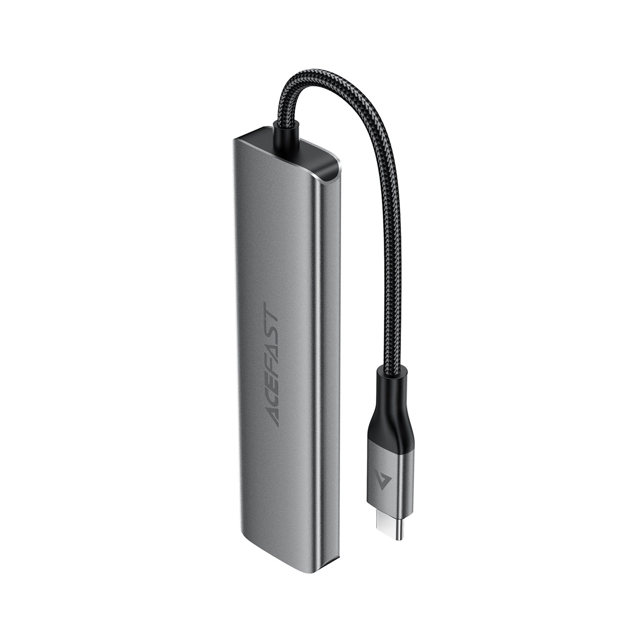 Acefast J16 USB Hub USB-C 5-in-1 HDMI 4K 60Hz PD90W Docking stotis - pilka -- USB Hubs