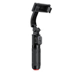 Acefast E42 savifotografinis lazdas su automatiniu trikoja ir Bluetooth nuotolinio valdymo pultu 63 cm – Juodas -- Selfie...