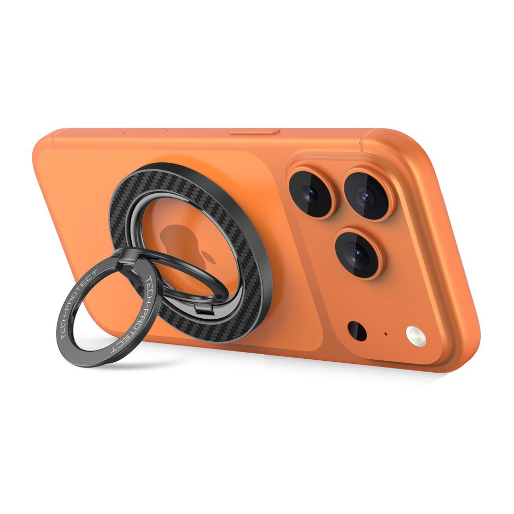Tech-Protect MMR800 magnetinis žiedas telefonui - juodas -- Cell phone holders