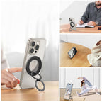 Tech-Protect MMR800 magnetinis žiedas telefonui - juodas -- Cell phone holders