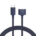 Tech-Protect MMC01 Ultraboost USB-C / USB-C MagSafe 3 140W 200cm Kabelis MacBook - Tamsiai mėlynas -- MacBook