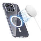 Tech-Protect FlexAir Hybrid MagSafe dėklas Motorola Moto G67 / G77 - Permatomas -- Motorola Moto G67 / Motorola Moto G77