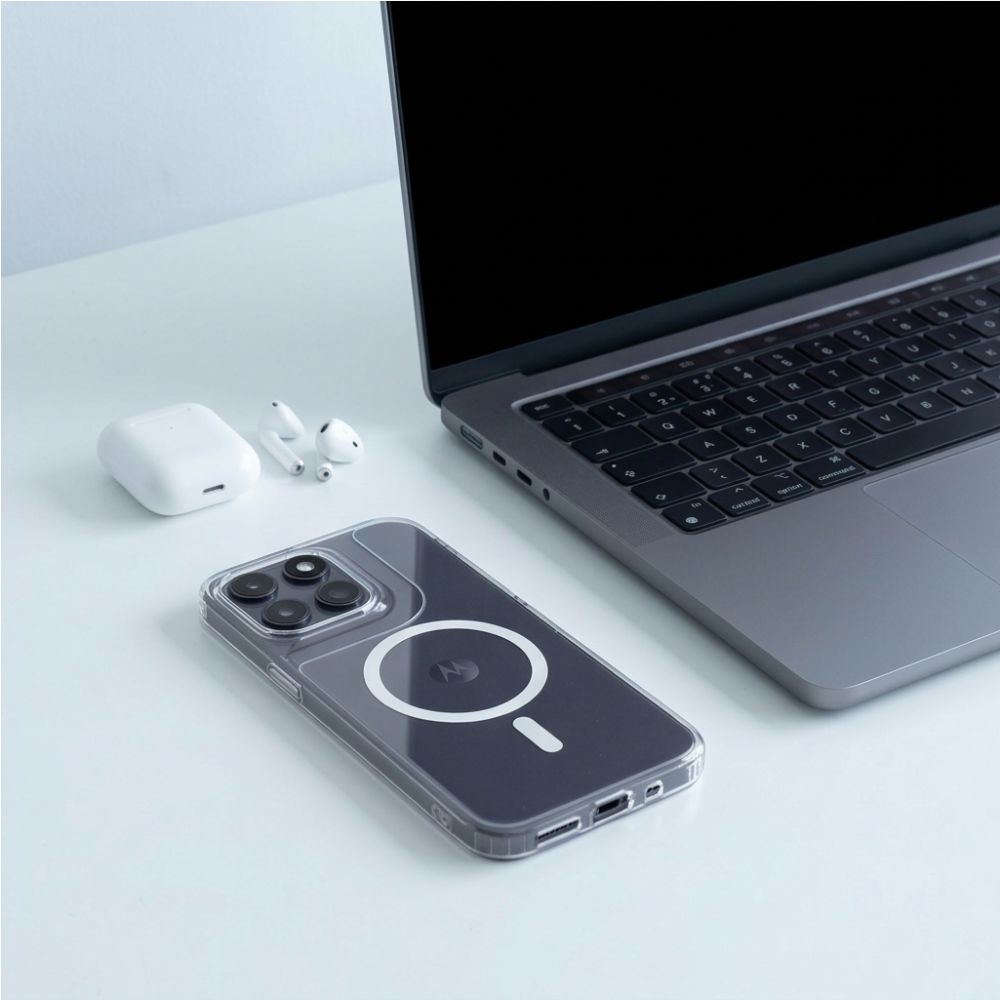 Tech-Protect FlexAir Hybrid MagSafe dėklas Motorola Moto G67 / G77 - Permatomas -- Motorola Moto G67 / Motorola Moto G77