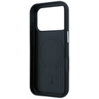 Mercedes Leather Semi Wrap Iconic Line MagSafe dėklas iPhone 17 Pro - Juodas -- iPhone 17 Pro